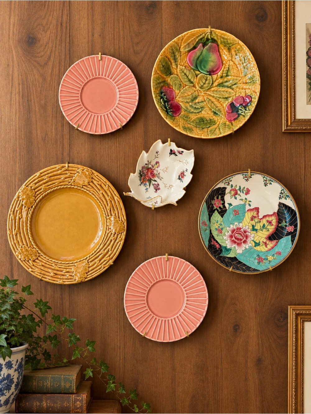 Instant plate wall